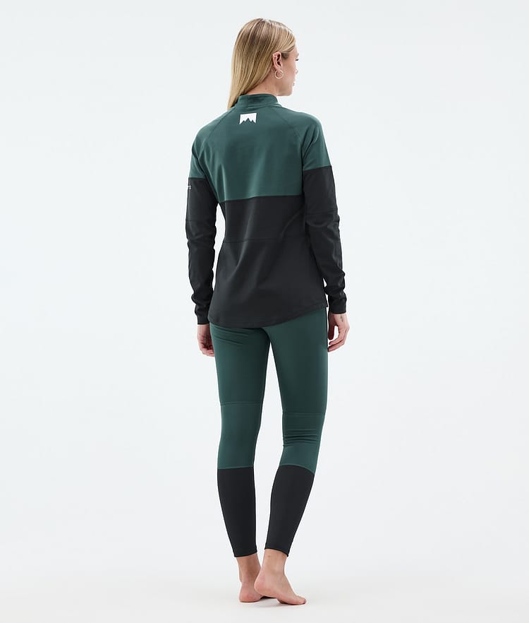 Montec Alpha W Base Layer Top Women Dark Atlantic/Black, Image 4 of 5