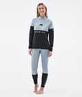 Montec Alpha W Base Layer Top Women Soft Blue/Black, Image 3 of 5