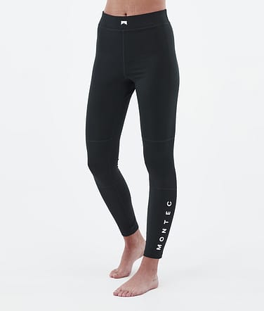 Montec Alpha W Pantalon thermique Femme Black