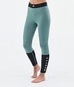 Montec Alpha W Baselayer tights Dame Atlantic/Black