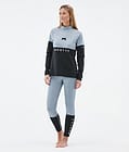 Montec Alpha W Base Layer Pant Women Soft Blue/Black, Image 3 of 7