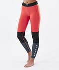 Montec Alpha W Pantalon thermique Femme Coral/Black/Metal Blue, Image 1 sur 7