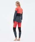 Montec Alpha W Base Layer Pant Women Coral/Black/Metal Blue, Image 4 of 7