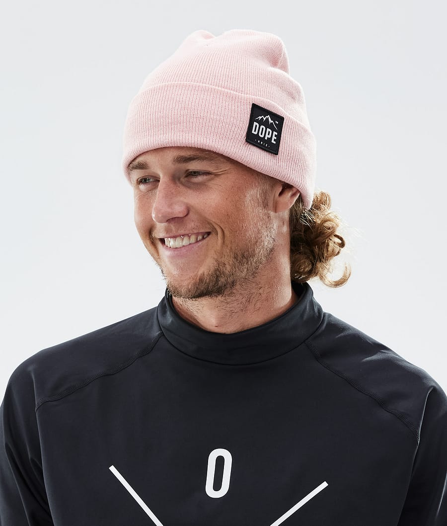 Dope Paradise Beanie Men Soft Pink | Ridestore UK