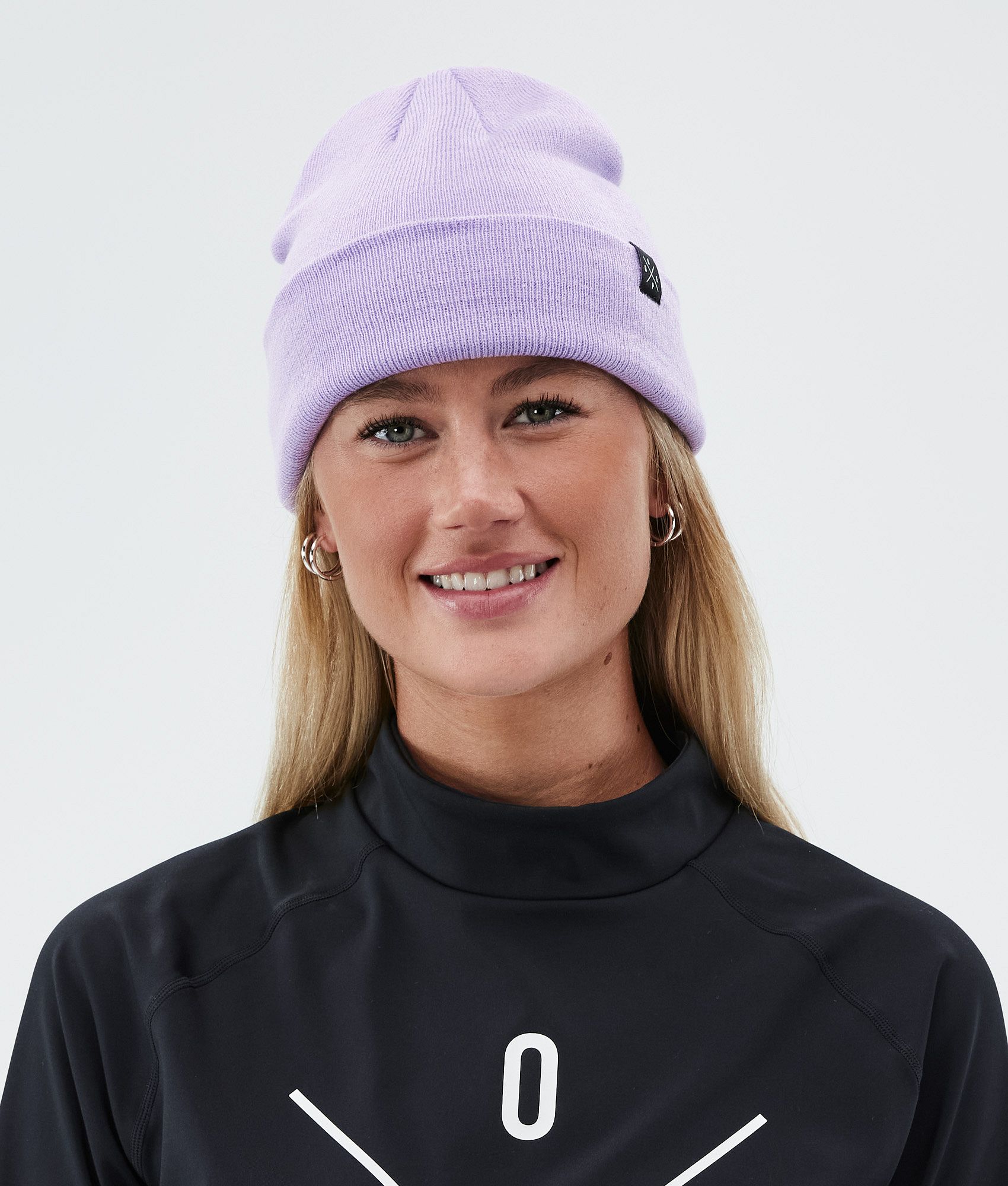 North face purple on sale beanie