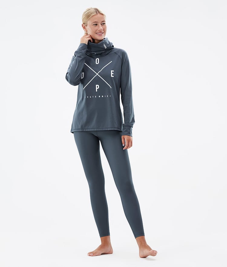 Dope Snuggle W 22 Basislaag Top Dames 2X-Up Metal Blue, Afbeelding 4 van 6