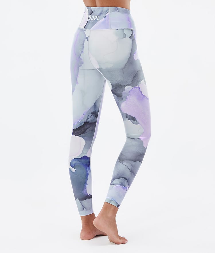 Dope Snuggle W 22 Baselayer tights Dame 2X-Up Blot Violet, Billede 2 af 7