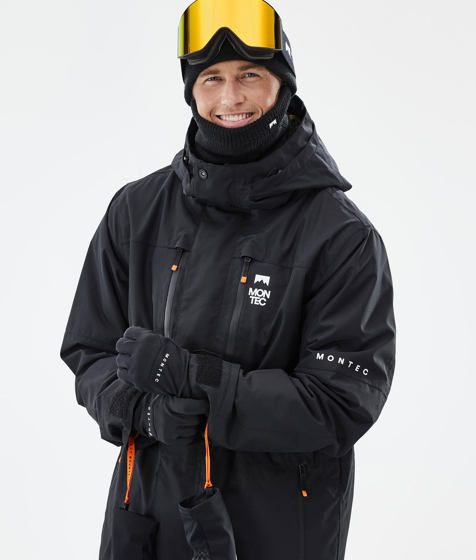 Montec Fawk Kurtka Snowboardowa Mężczyźni Black, Zdjęcie 2 z 10