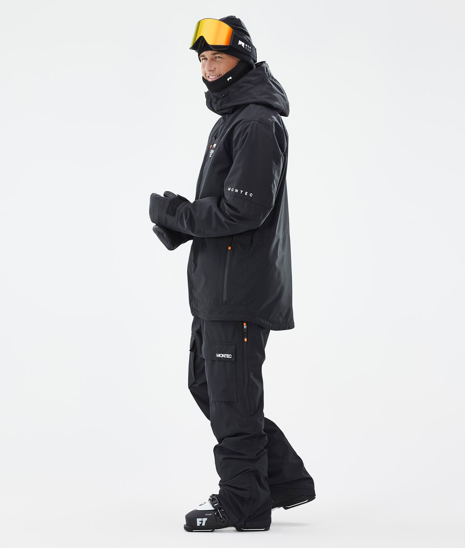 Montec Fawk Veste de Ski Homme Black, Image 4 sur 10