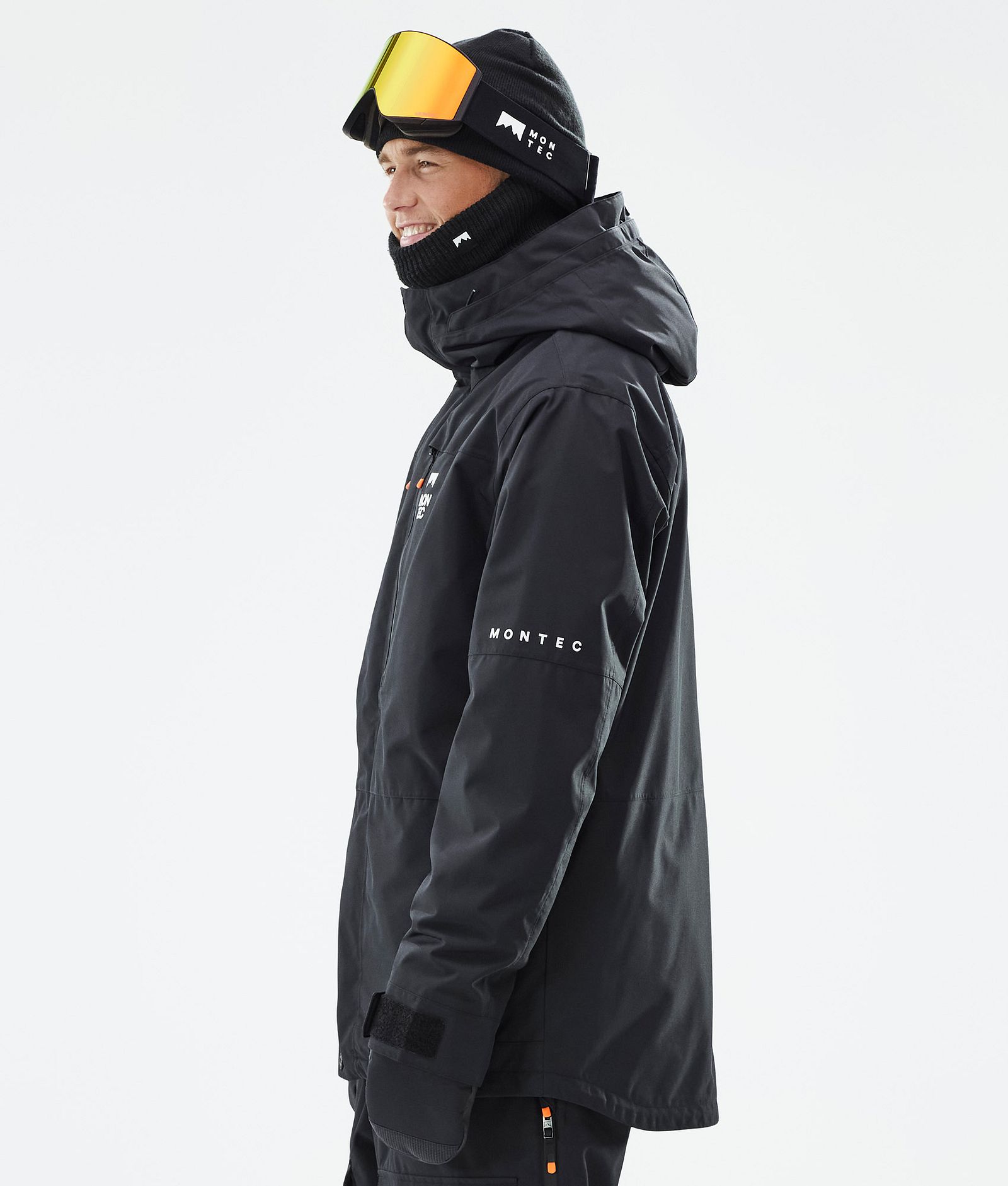 Montec Fawk Snowboardjakke Herre Black, Billede 6 af 10