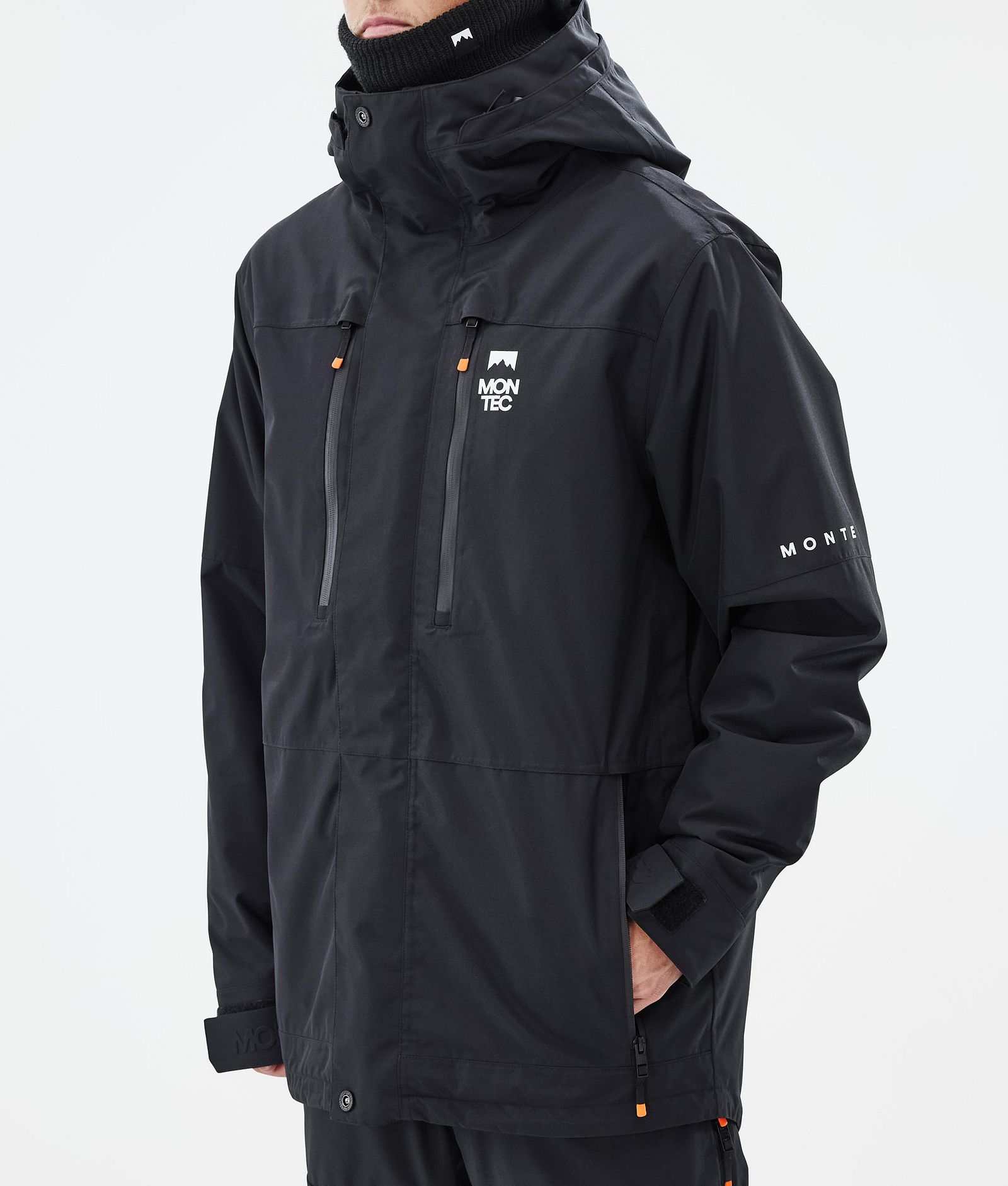 Montec Fawk Snowboard Jacket Men Black, Image 8 of 10