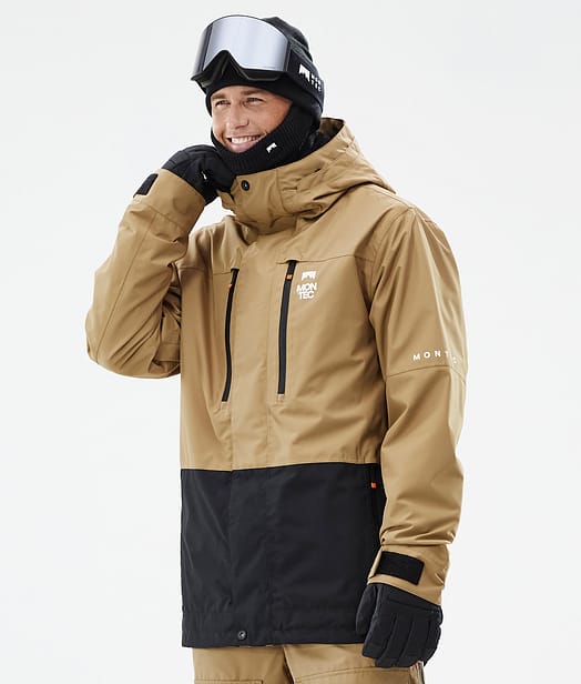 Montec Fawk Veste de Ski Homme Gold/Black