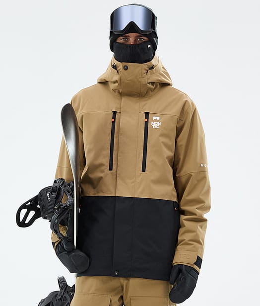 Montec Fawk Snowboard jas Heren Gold/Black