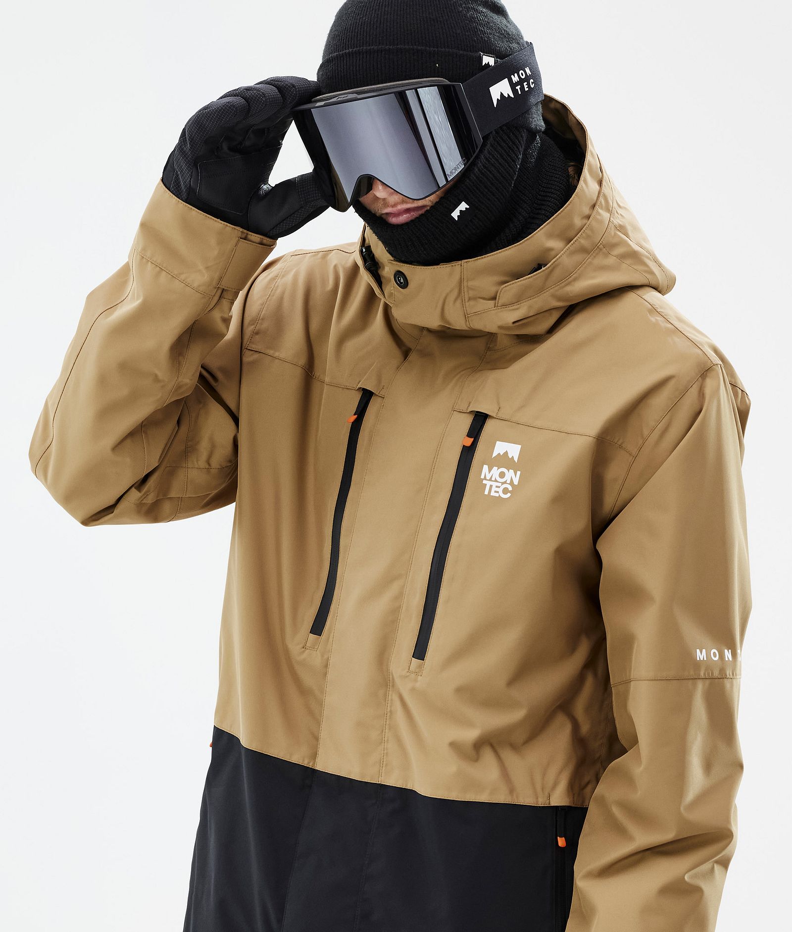 Montec Fawk Snowboardjakke Herre Gold/Black, Billede 2 af 10