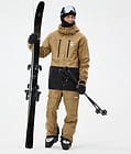 Montec Fawk Ski Jacket Men Gold/Black, Image 3 of 10