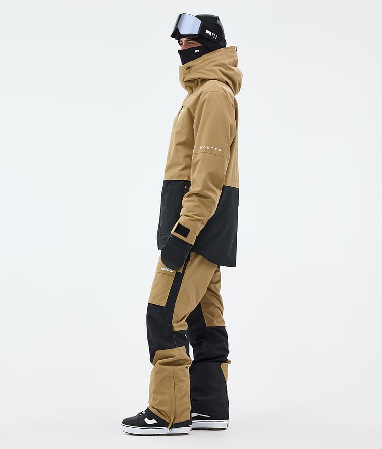 Montec Fawk Giacca Snowboard Uomo Gold/Black, Immagine 4 di 10