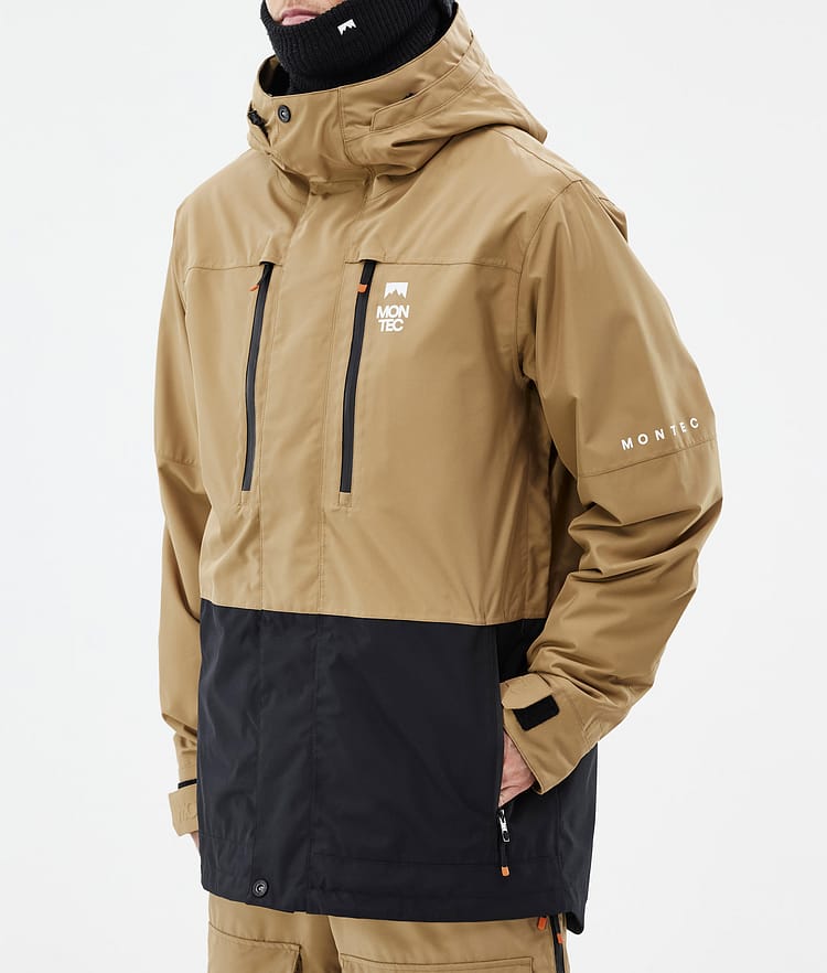 Montec Fawk Snowboard Jacket Men Gold/Black, Image 7 of 9