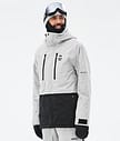 Montec Fawk Kurtka Snowboardowa Mężczyźni Light Grey/Black