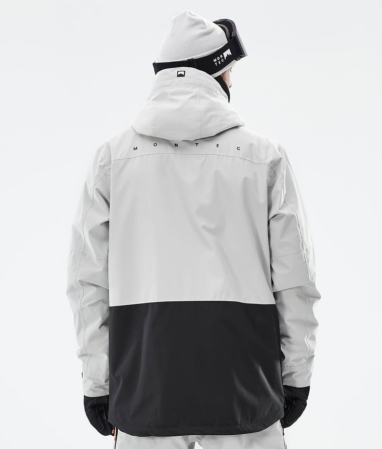 Montec Fawk Snowboard Jacket Men Light Grey/Black