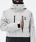 Montec Fawk Veste de Ski Homme Light Grey/Black, Image 9 sur 10