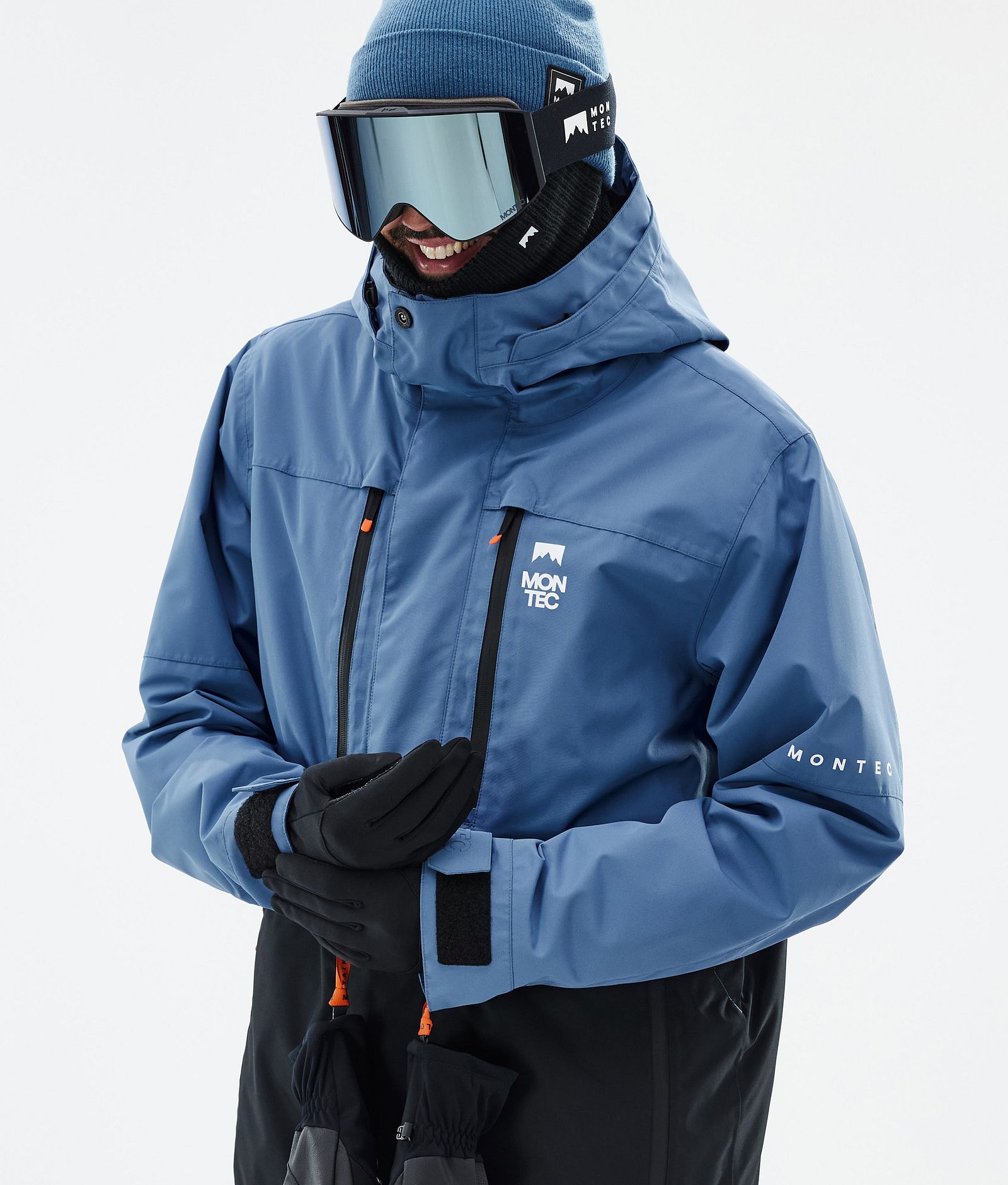 Montec Fawk Veste Snowboard Homme Blue Steel/Black, Image 2 sur 10