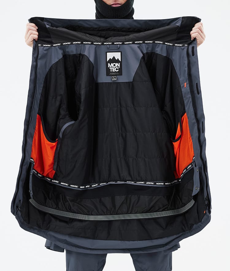 Montec Fawk Ski Jacket Men Metal Blue, Image 10 of 10