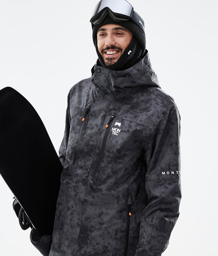 Montec Fawk Snowboard Jacket Men Burgundy/Black