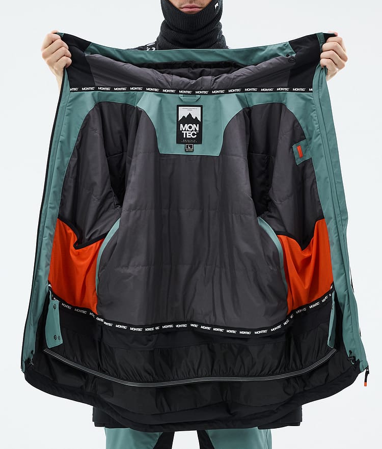 Montec Arch Chaqueta Snowboard Hombre Atlantic/Black, Imagen 10 de 10