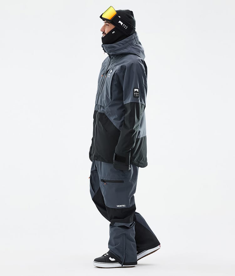 Montec Arch Veste Snowboard Homme Metal Blue/Black, Image 4 sur 10