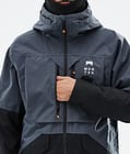 Montec Arch Ski Jacket Men Metal Blue/Black, Image 9 of 10