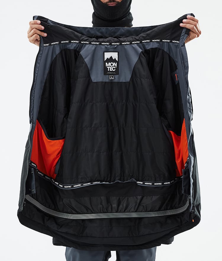 Montec Arch Veste Snowboard Homme Metal Blue/Black, Image 10 sur 10