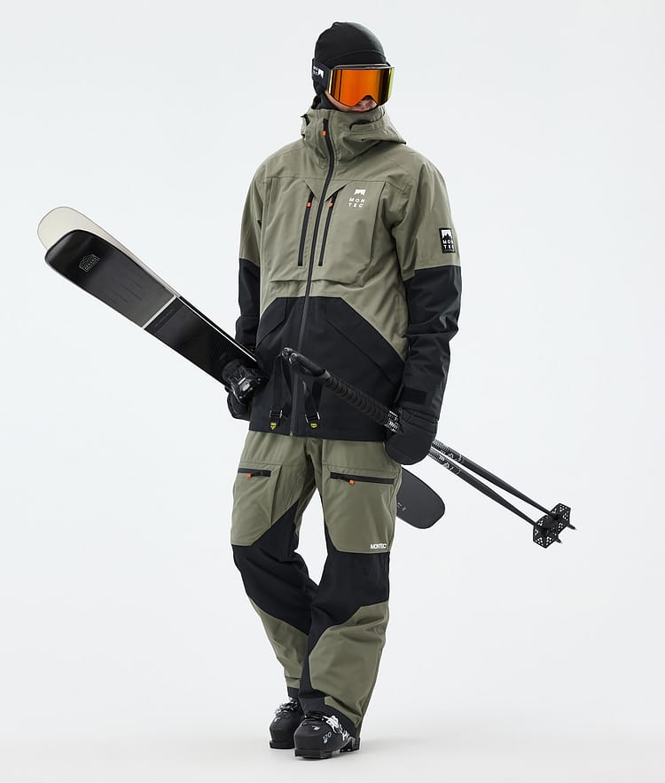 Montec Arch Veste de Ski Homme Greenish/Black, Image 3 sur 10