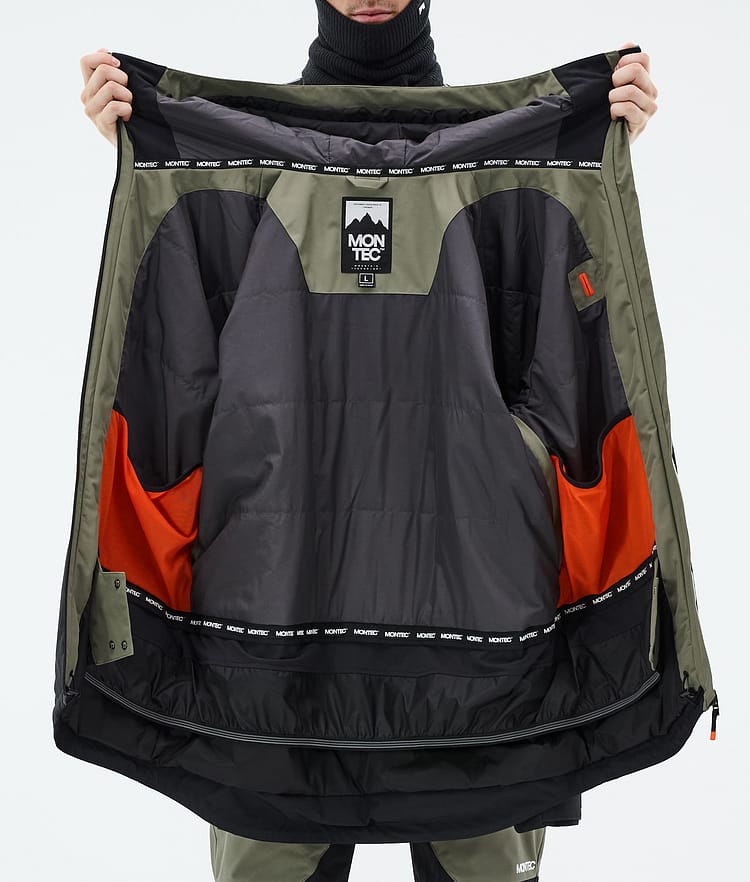 Montec Arch Veste de Ski Homme Greenish/Black, Image 10 sur 10