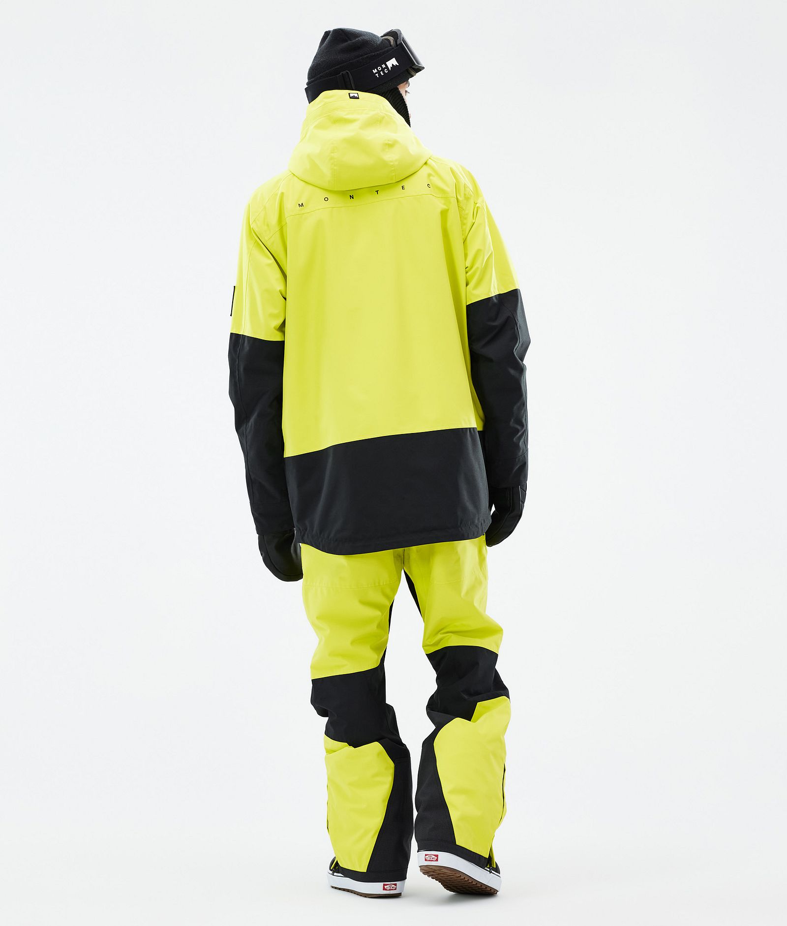 Montec Arch Snowboard Jacket Men Bright Yellow/Black, Image 5 of 10