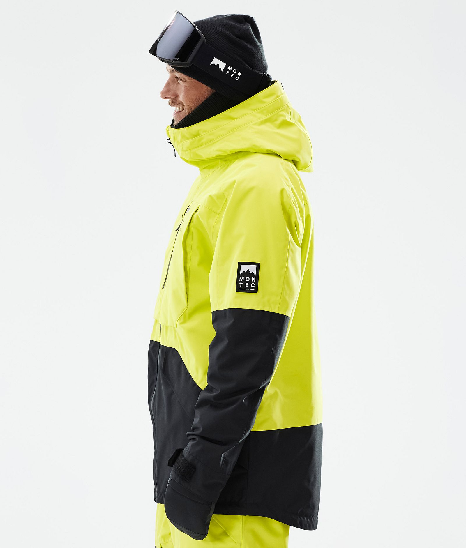 Montec Arch Ski Jacket Men Bright Yellow/Black