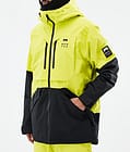 Montec Arch Ski Jacket Men Bright Yellow/Black, Image 8 of 10