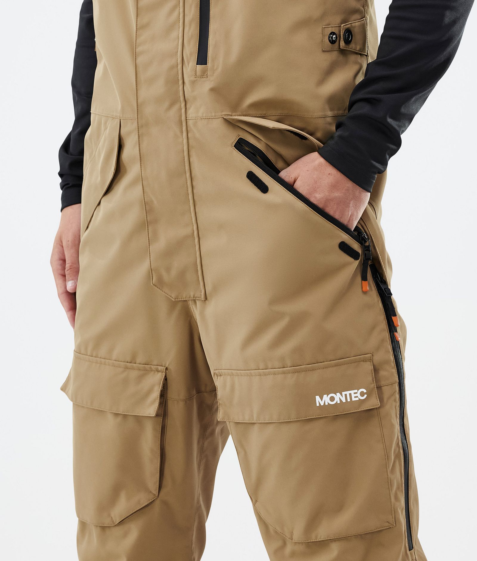 Montec Fawk Pantalon de Ski Homme Gold, Image 5 sur 7