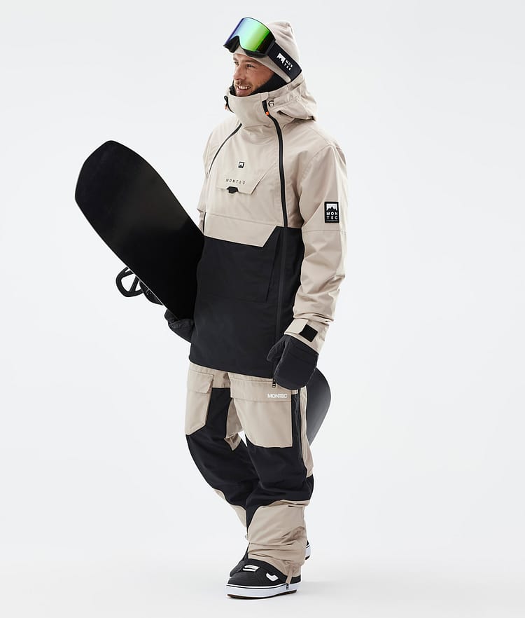 Montec Fawk Pantaloni Snowboard Uomo Sand/Black - Sabbia