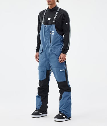 Montec Fawk Pantaloni Snowboard Uomo Blue Steel/Black Renewed