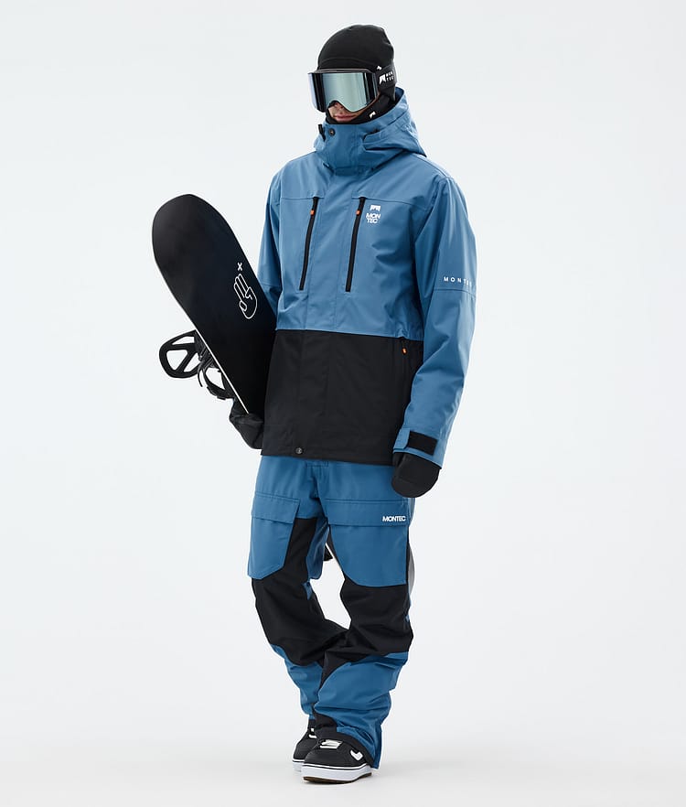 Montec Fawk Snowboard Broek Heren Blue Steel/Black, Afbeelding 3 van 8