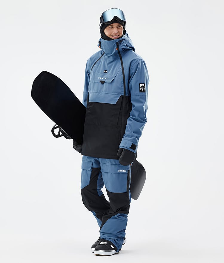 Montec Fawk Snowboard Broek Heren Blue Steel/Black, Afbeelding 2 van 8