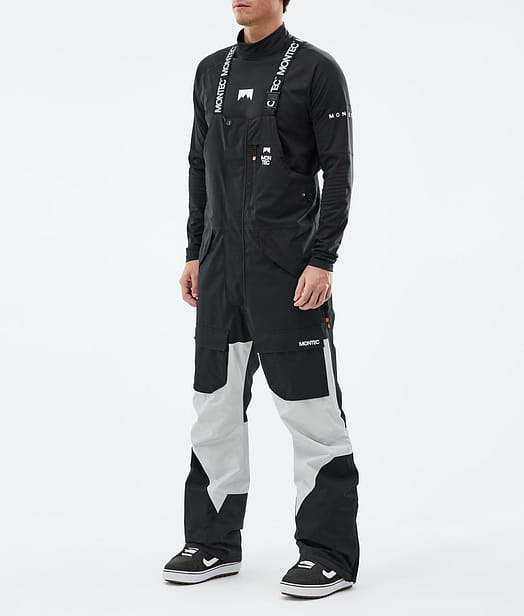 Montec Fawk Snowboardhose Herren Black/Light Grey