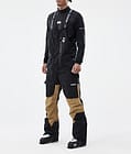 Montec Fawk Pantalon de Ski Homme Black/Gold, Image 1 sur 7