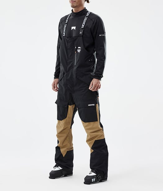 Montec Fawk Pantaloni Sci Uomo Black/Gold