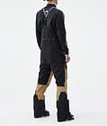 Montec Fawk Pantalon de Ski Homme Black/Gold, Image 4 sur 7