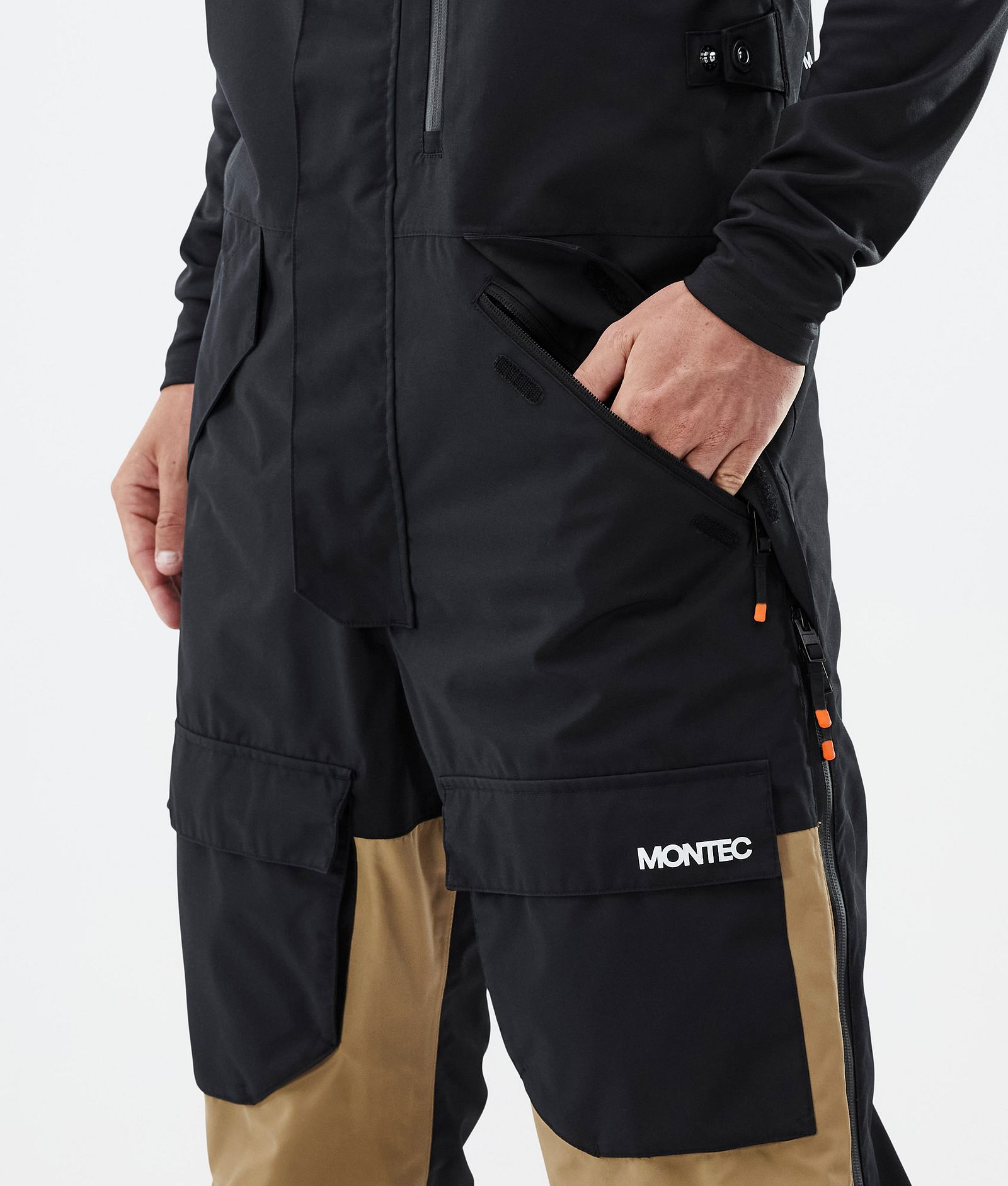 Montec Fawk Ski Pants Men Black/Gold, Image 5 of 7