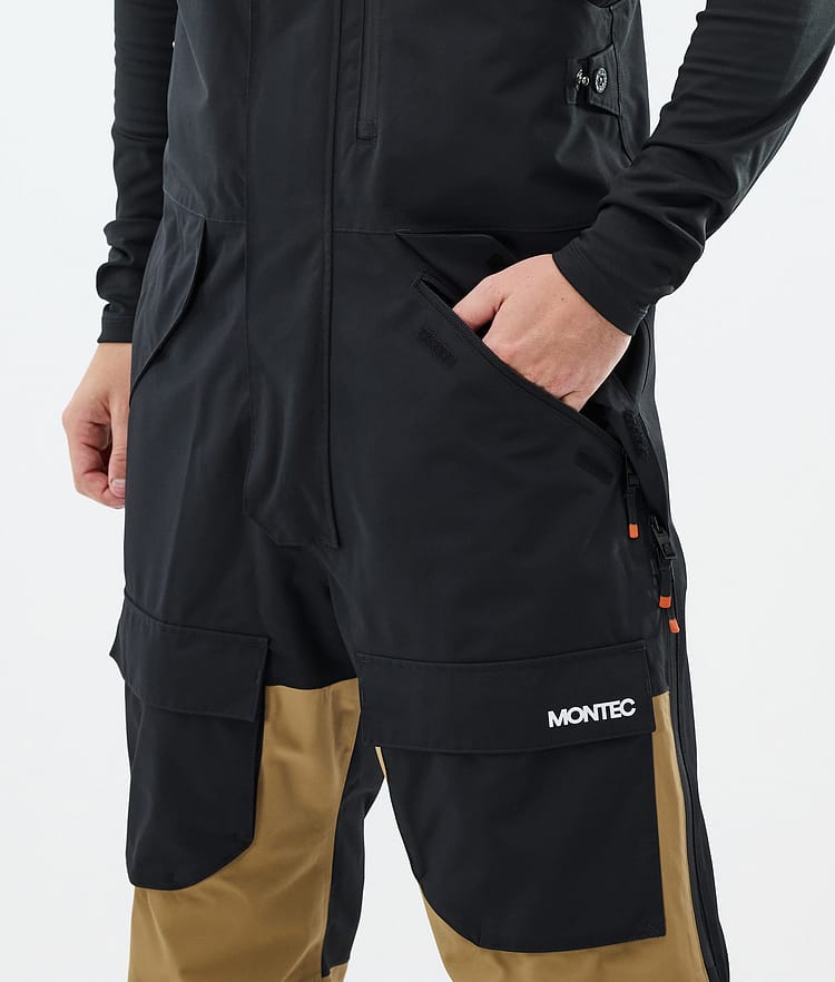 Montec Fawk Ski Pants Men Black/Gold, Image 4 of 6