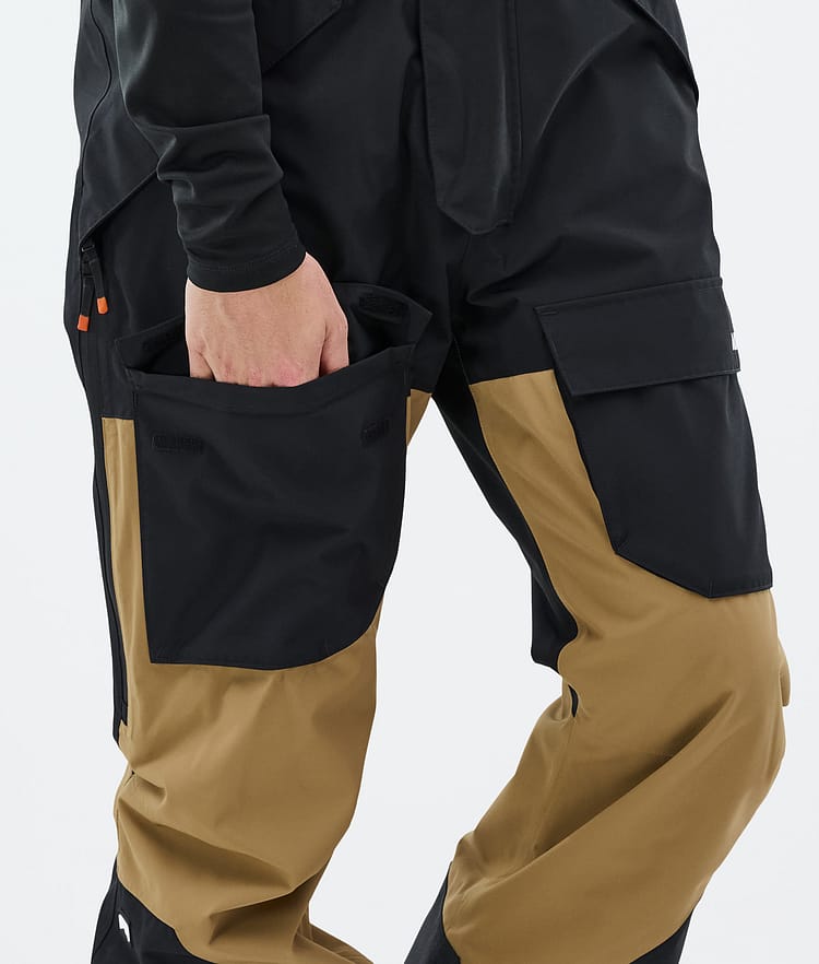 Montec Fawk Ski Pants Men Black/Gold, Image 6 of 6
