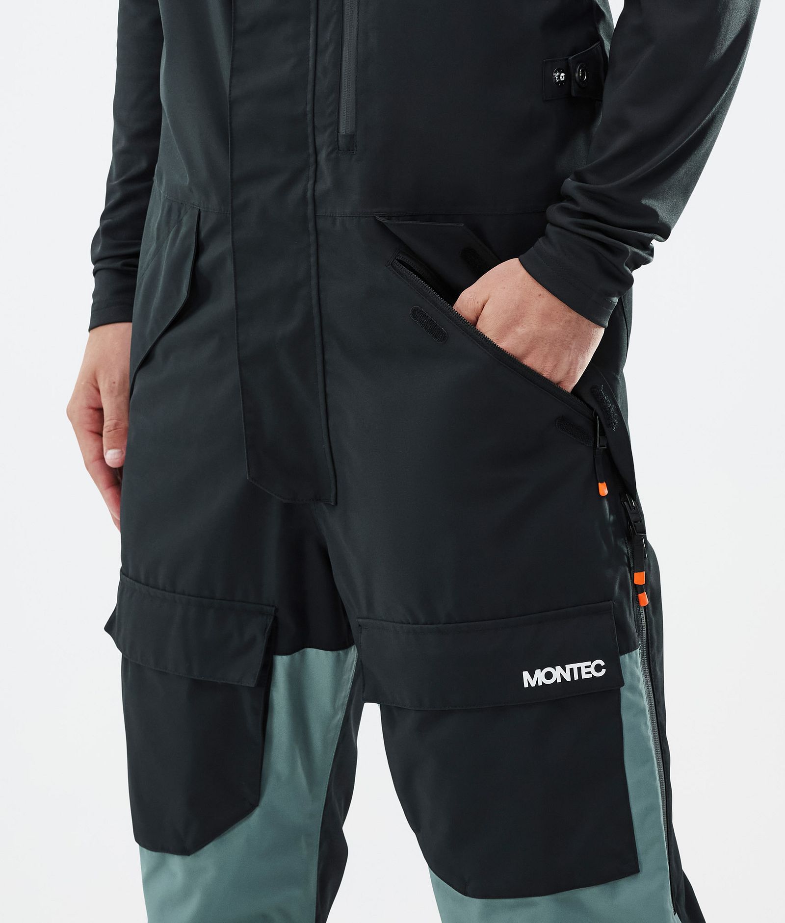 Montec Fawk Pantalon de Ski Homme Black/Atlantic, Image 5 sur 7