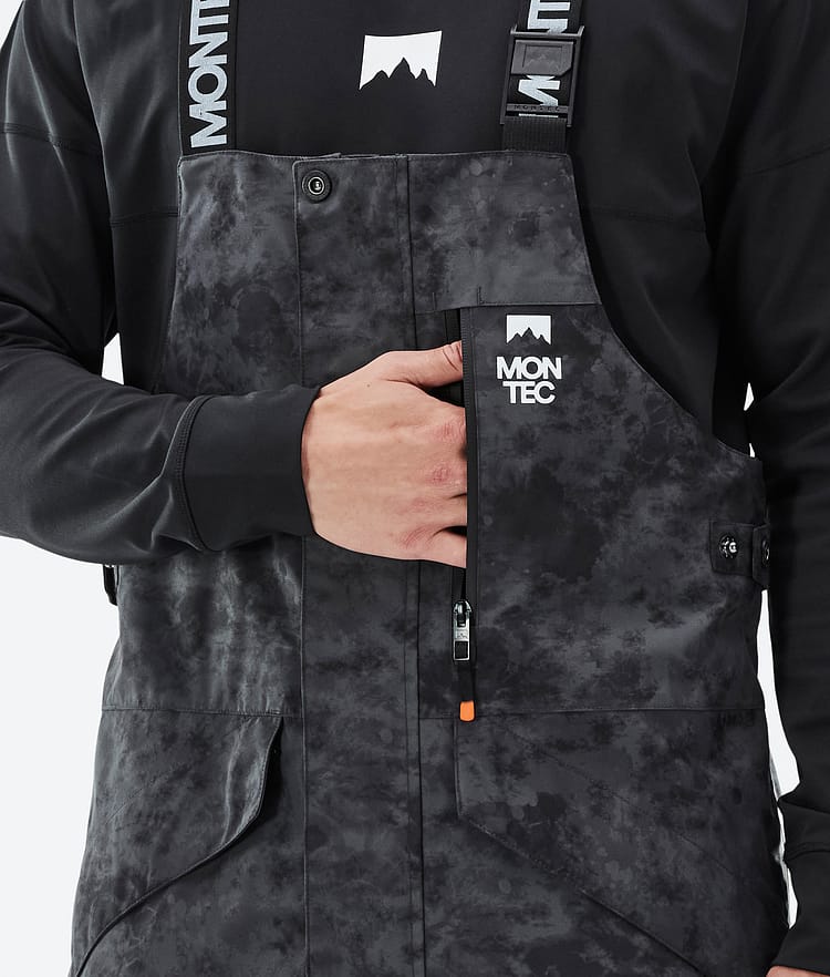 Montec Fawk Snowboard Pants Men Black Tiedye, Image 5 of 6